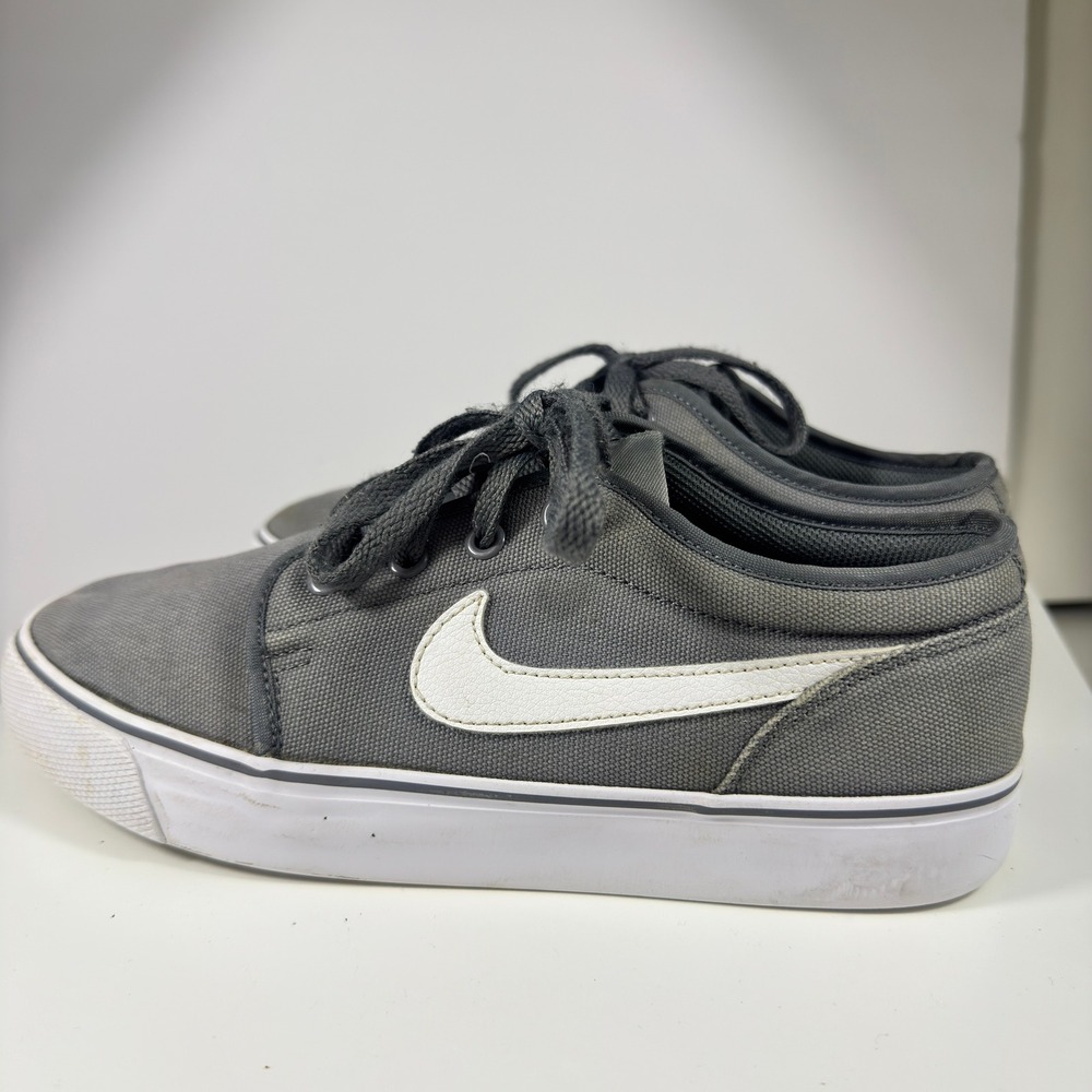 Nike SB Satire II Skate Shoes Mens Size 7 Grey Canvas Low Top 555272-091 - Picture 10 of 16